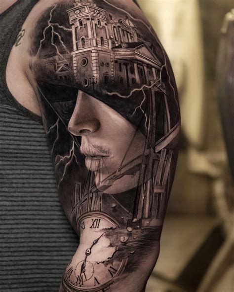 3d tattoo arm